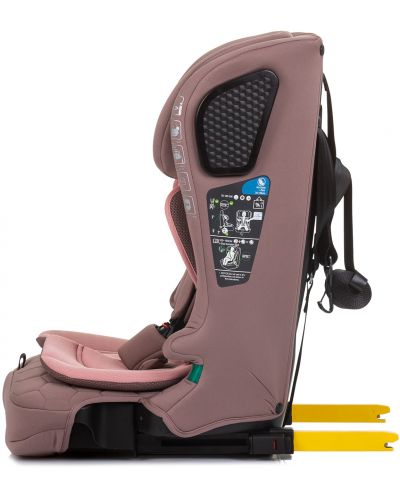 Autosjedalica Chipolino - LuxX, IsoFix, i-Size, 76-150 cm, flamingo - 5