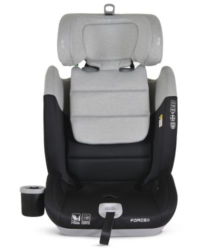 Autosjedalica Cangaroo - Force, i-Size, IsoFix , 76-150 cm, siva - 6