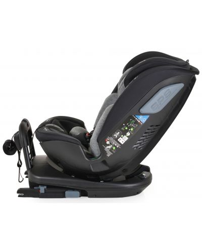 Autosjedalica Cangaroo - Gravity, 360°, i-Size, с IsoFix , 40-150 cm, siva - 5