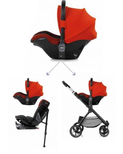 Autosjedalica Jane - Groowy + Nest, i-Size, IsoFix, 40 - 150 cm, Nomad - 9