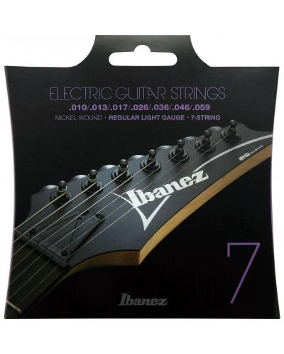 Žice za električnu gitaru Ibanez - IEGS71, 10-59, srebrnaste - 2