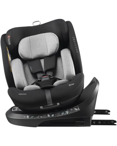 Autosjedalica KikkaBoo - i-Hike, IsoFix, i-Size, 40-150 cm, Light Grey - 4