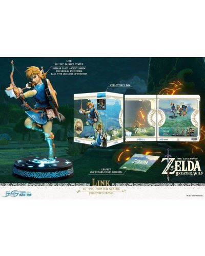 Kipić First 4 Figures Games: The Legend of Zelda - Link (Breath of the Wild), 25 cm - 9