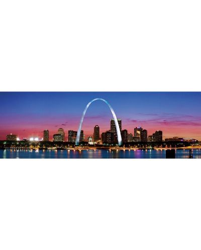 Panoramska zagonetka Master Pieces od 1000 dijelova - St. Louis, Missouri - 2