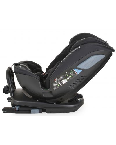 Autosjedalica Cangaroo - Gravity, 360°, i-Size, с IsoFix , 40-150 cm, crna - 9