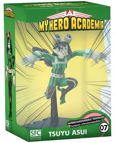 Kipić ABYstyle Animation: My Hero Academia - Tsuyu Asui, 16 cm - 9