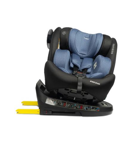 Autosjedalica Caretero - Commo, IsoFix, i-Size, 40-150 cm, Navy - 8