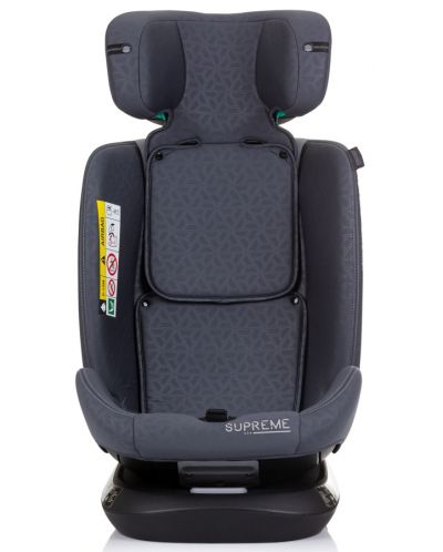 Autosjedalica Chipolino - Supreme, 360°, IsoFix, i-Size, 40-150 cm, granit - 4