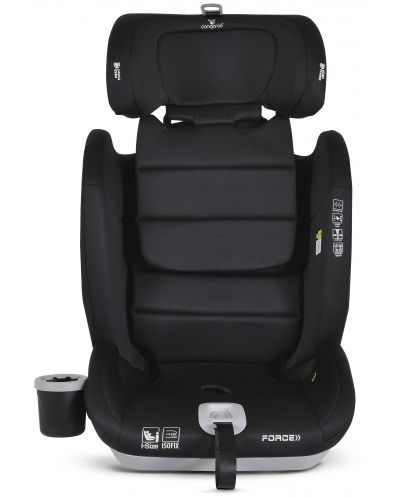 Autosjedalica Cangaroo - Force, i-Size, IsoFix , 76-150 cm, crna - 6