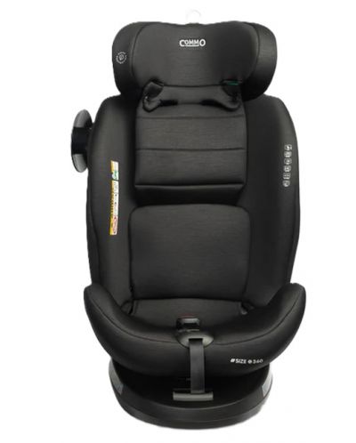 Autosjedalica - Commo, IsoFix, i-Size, 40-150 cm, Burgundy - 5