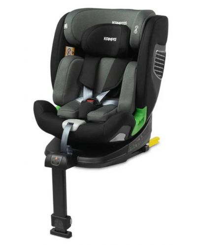 Autosjedalica Caretero - Kamptos, IsoFix, i-Size, 40-150 cm, Grey - 2