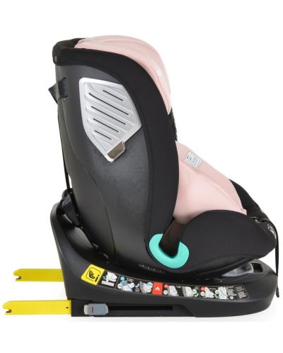 Autosjedalica Moni - Serengeti, IsoFix, I-Size, 40-150 cm, ružičasta - 3