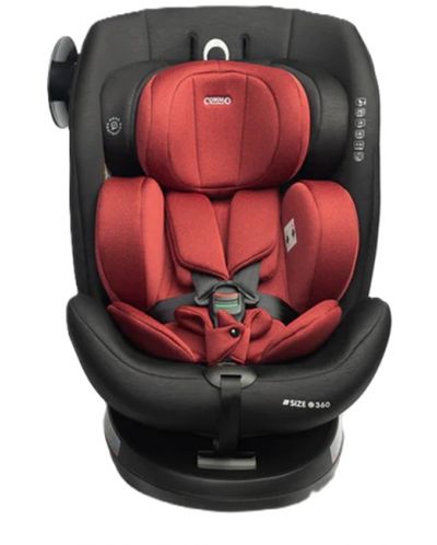 Autosjedalica - Commo, IsoFix, i-Size, 40-150 cm, Burgundy - 2