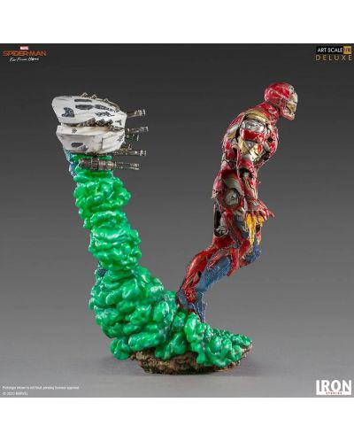 Kipić Iron Studios Marvel: Spider-Man - Illusion Iron Man (Deluxe Art Scale), 21 cm - 7