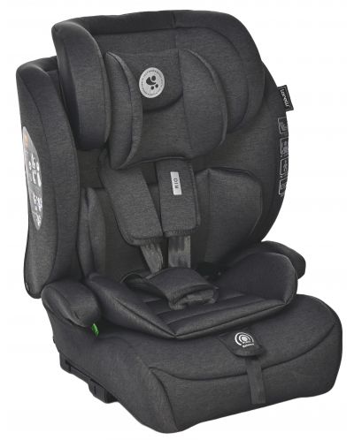 Autosjedalica Lorelli - Rio, i-Size, IsoFix, 76-150 cm, Black Jaspe - 1