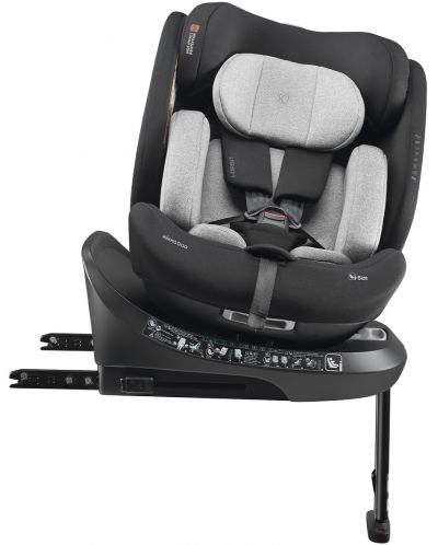 Autosjedalica KikkaBoo - i-Orbit, IsoFix, i-Size, 40-150 cm, Light Grey - 3