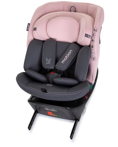 Autosjedalica Chipolino - Motion, 360°, I-size, 40-150 cm, flamingo - 10