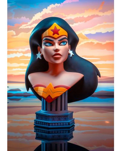 Kipić bista Diamond Select Marvel: Justice League - Wonder Woman (Legends in 3D), 25 cm - 3