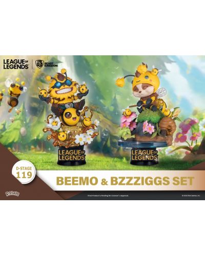 Kipić Beast Kingdom Games: League of Legends - Beemo & BZZZiggs, 15 cm - 10
