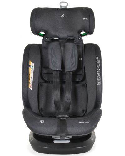 Autosjedalica Cangaroo - Draco, 360°, I-Size, IsoFix, 40-150 cm, maslinasto zelena - 7