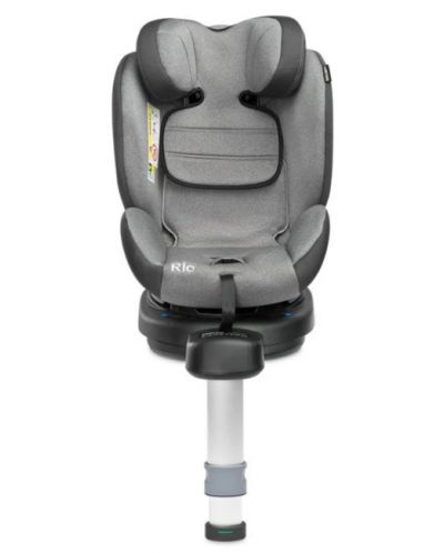 Autosjedalica Caretero - Rio, IsoFix, i-Size, 40-105 cm, Grey - 5