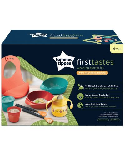 Početni set za hranjenje Tommee Tippee - First Tastes, preko 4 mjeseca, 8 dijelova - 4