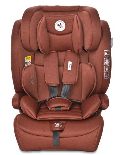 Autosjedalica Lorelli - Rio, i-Size, IsoFix, 76-150 cm, Ginger - 2