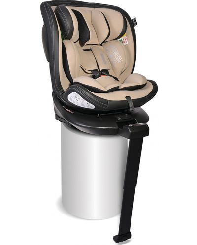 Autosjedalica Lorelli - Estate, i-Size, Isofix, 40-150 cm, Leg, Beige - 1