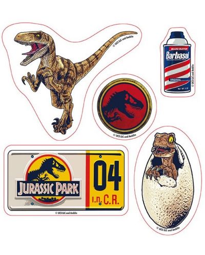 Naljepnice ABYstyle Movies: Jurassic Park - Dinosaurs - 3