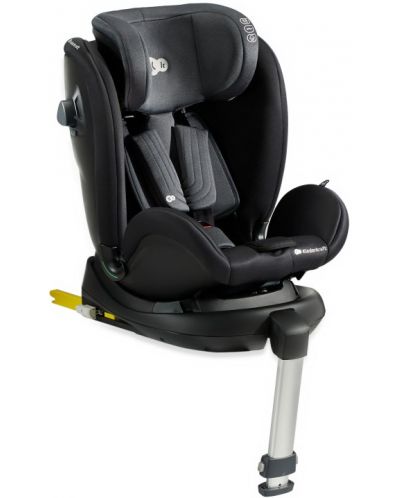 Autosjedalica KinderKraft - XRIDER i-Size, 40-125 cm, Black - 3