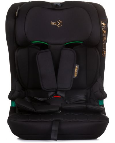 Autosjedalica - LuxX, IsoFix, i-Size, 76-150 cm, obsidijan - 3