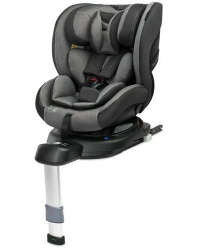 Autosjedalica Caretero - Rio, IsoFix, i-Size, 40-105 cm, Grey - 3