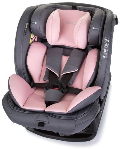 Autosjedalica Chipolino - Авиато, i-Size, 40-150 cm, flamingo - 5