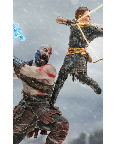 Kipić Iron Studios Games: God of War - Kratos & Atreus, 34 cm - 9