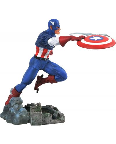 Figurica Diamond Select Marvel: Avengers - Captain America, 25 cm - 3