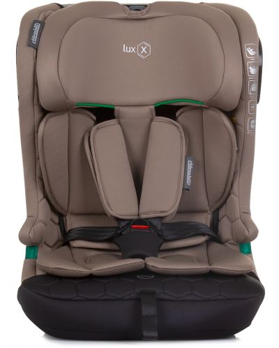 Autosjedalica Chipolino - LuxX, IsoFix, i-Size, 76-150 cm, makadamija - 3