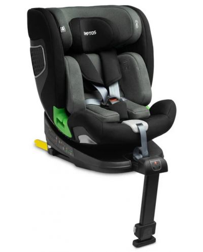 Autosjedalica Caretero - Kamptos, IsoFix, i-Size, 40-150 cm, Grey - 1