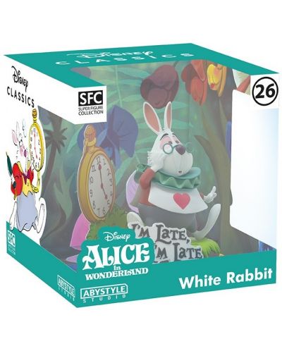 Kipić ABYstyle Disney: Alice in Wonderland - White rabbit, 10 cm - 10