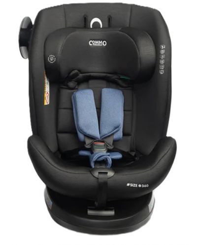 Autosjedalica Caretero - Commo, IsoFix, i-Size, 40-150 cm, Navy - 4