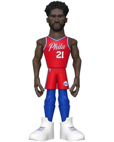 Kipić Funko Gold Sports: Basketball - Joel Embiid (Philadelphia 76ers) (Ce'21), 13 cm - 1