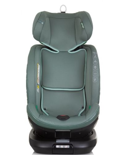 Autosjedalica Chipolino - Maximus, 360°, I-Size, IsoFix, 40-150 cm, zelena - 7