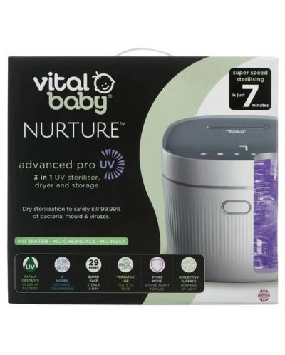 UV sterilizator Vital Baby - Advanced Pro s funkcijom sušenja, bijeli - 5