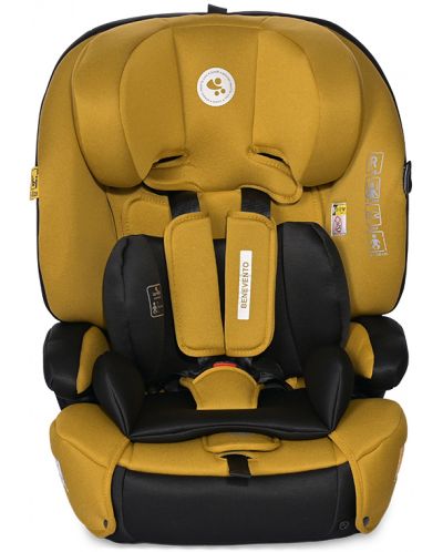 Autosjedalica Lorelli - Benevento, i-Size, Isofix, 76-150 cm, Lemon Curry - 2