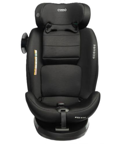 Autosjedalica Caretero - Commo, IsoFix, i-Size, 40-150 cm, Navy - 5