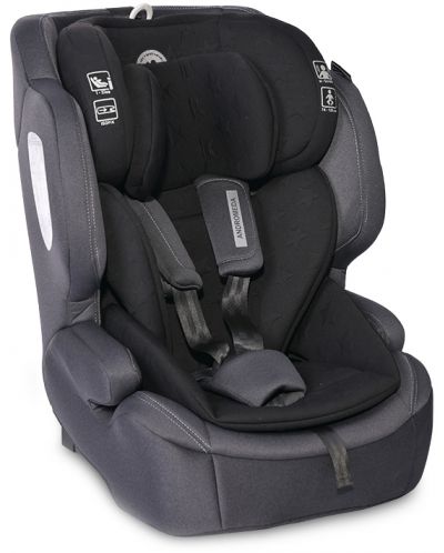 Autosjedalica Lorelli - Andromeda, i-Size, Isofix, 76-150 cm, Black Stars - 1