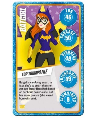 Kartaška igra Top Trumps - DC Super Hero Girls - 2