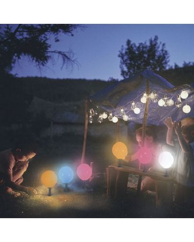 Svjetleći balon Eurekakids - LED s 20 sati svjetla, 25 cm, asortiman - 4