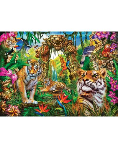Svjetleća slagalica-zagonetka Master Pieces od 500 dijelova - U džungli - 2