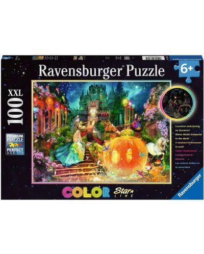 Svjetleća slagalica Ravensburger od 100 XXL dijelova - Ples u noći - 1