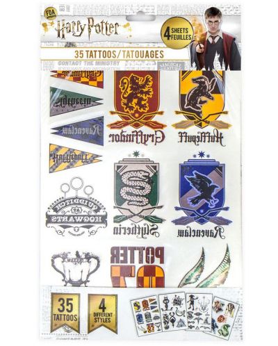 Tetovaže Harry Potter, 35 komada - 2